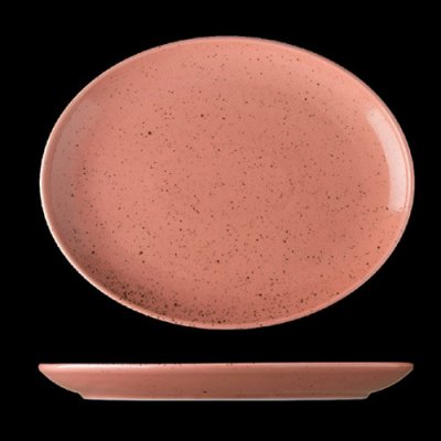 Lilien Podnos oválný český porcelánLifestyle Terracotta 32cm