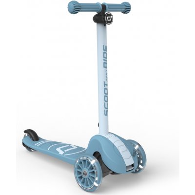 Scoot & Ride Highwaykick 3S ocelově modrá – Zboží Mobilmania