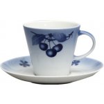 Thun 1794 Šálek s podšálkem Tom český porcelán modré třešně 200 ml – Zboží Dáma