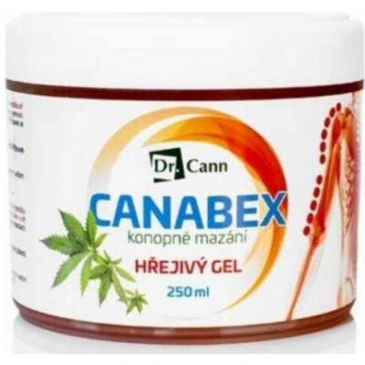 Dr.Cann Canabex konopné mazání hřejivý gel 250 ml – Hledejceny.cz