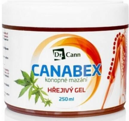 Dr.Cann Canabex konopné mazání hřejivý gel 250 ml