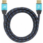 TB oplétaný kabel DisplayPort 2.1, 2m - AKTBXVDMDP2120N – Zboží Živě