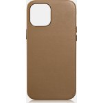iCarer Kožený kryt na iPhone 12 mini - iCarer, Real Leather with MagSafe Brown 11.01.WMI1215-BN – Zboží Mobilmania
