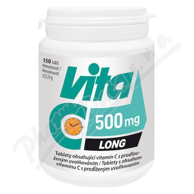 Vitabalans Vita C LONG 500mg plg 150 ks – Zboží Mobilmania