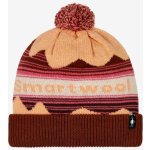 Smartwool Knit Winter Pattern POM beanie apricot – Hledejceny.cz