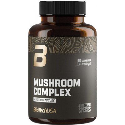 BioTechUSA Mushroom Complex 60 kapslí – Hledejceny.cz