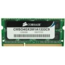 Corsair SODIMM DDR3 4GB 1333MHz CL9 CMSO4GX3M1A1333C9