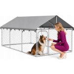 vidaXL Venkovní psí kotec se střechou 400 x 200 x 150 cm – Zboží Dáma