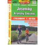 JESENÍKY KRÁLICKÝ SNĚŽNÍK 1:60 000 CYKLOMAPA 118 – Zboží Dáma