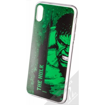 Pouzdro Marvel Hulk 001 TPU ochranné silikonové s motivem Apple iPhone XS Max zelené – Zbozi.Blesk.cz