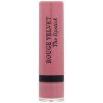 Bourjois Paris Rouge Velvet The Lipstick matná rtěnka 2 , 45 Mauv’Ringue 4 g – Zboží Dáma