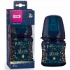 Láhev a nápitka LOVI lahev Stardust modrá 120ml