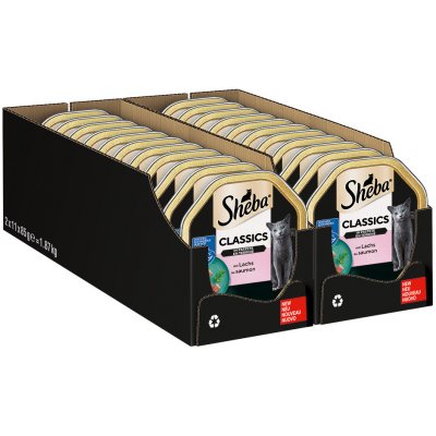Sheba Classics losos 44 x 85 g – Sleviste.cz
