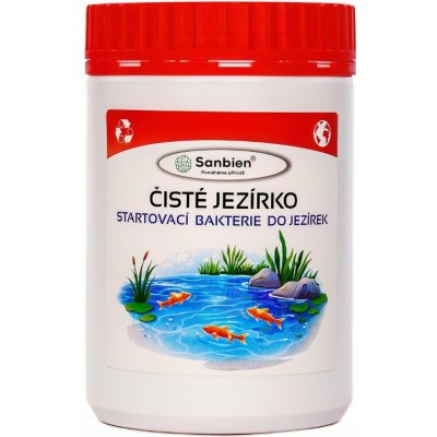 Sanbien Service s.r.o. Sanbien® Čisté jezírko 500 g – startovací bakterie do zahradního jezírka – Zboží Dáma