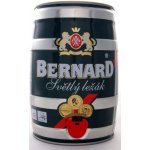 Bernard světlý ležák 11° 4,5% 5 l (sud) – Zboží Dáma