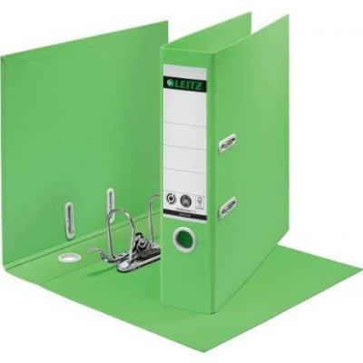 Leitz Pořadač pákový A4 Recycle 180 stupňů, 8 cm, zelený – Zboží Živě
