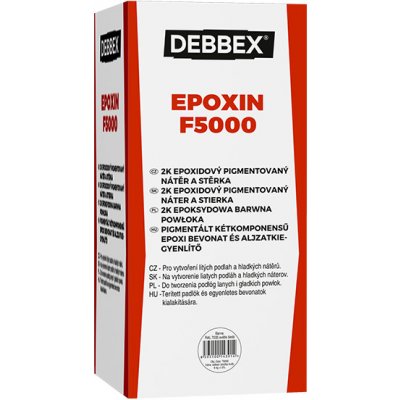 Den Braven EPOXIN F5000 5 + 1 kg sada plechovek slonová kost světlá RAL 1015