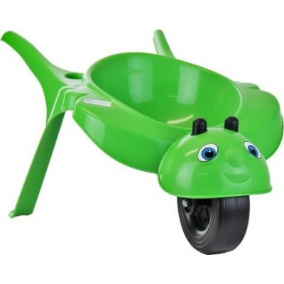 KHW Rolling Bee apple green dětské zahradní kolečko plastové zelená