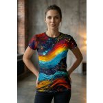 UTOPY Dámské sportovní tričko color wave – Zboží Dáma