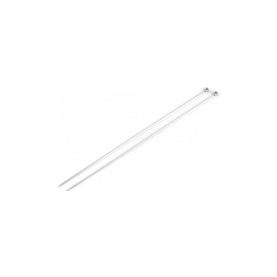 Pletací jehlice rovné č. 2 - hliníkové – Zboží Dáma