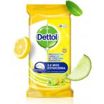 Dettol Limette & Minze antibakteriální ubrousky na povrchy 80 ks – HobbyKompas.cz