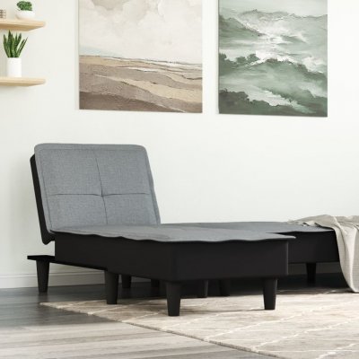 VidaXL textil světle šedá 352840 – Zboží Dáma