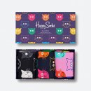  Happy Socks ponožky Mixed Cat Gift Set 3 Pack XMJA08-0100