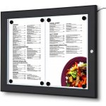 A-Z Reklama CZ světelná menu vitrína na stěnu SCZNC9005LED 2 x A4 listy – Zboží Dáma