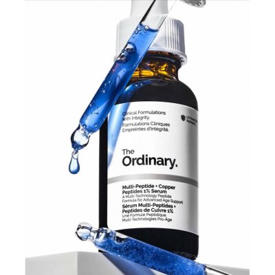 The Ordinary multi Peptide + Copper Peptides 1% protivráskové rozjasňující sérum 30 ml – Zboží Dáma