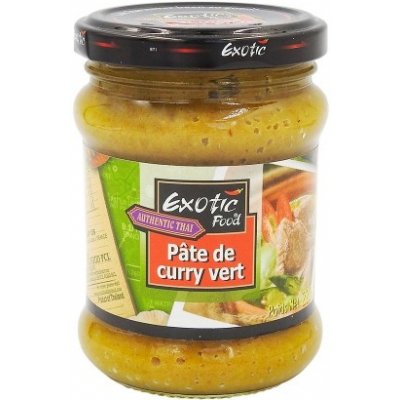 EXOTIC FOOD Kari pasta zelená 220 g