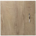 Aqualine Revizní dvířka do stoupaček 600 x 600 x 88 mm Dub Platin (DS125) – Hledejceny.cz