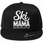 Ski Máma.Jako každá máma jen víc cool bílý tisk 5P – Hledejceny.cz