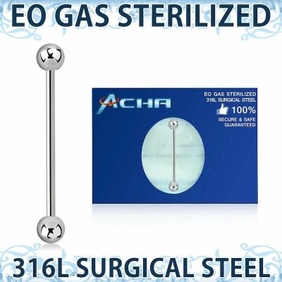 InfinityPierce.cz Industrial činka s kuličkami sterilizováno ZBBIND – Zboží Dáma