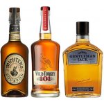 Michter's US*1 Bourbon 45,7% 0,7 l a Wild Turkey 101 Bourbon 50,5% 0,7 l a Jack Daniel's Gentleman Jack 40% 0,7 l (set) – Sleviste.cz