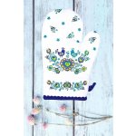 Forbyt Kuchyňská chňapka Folklor modrá 1 ks 18 x 28 cm – Sleviste.cz