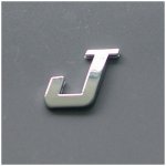 JOM Znak J samolepící PLASTIC
