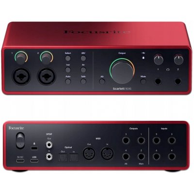 Focusrite Scarlett 16i16 4th Gen – Zboží Živě