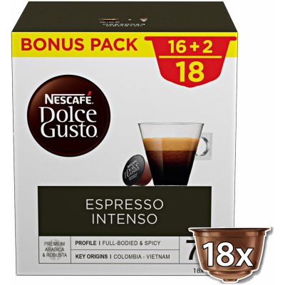 Nescafé Dolce Gusto Espresso intenso 18 Uds