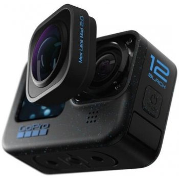 GoPro HERO12 Black + Max Lens Mod 2.0