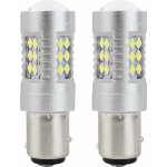 LED AMIO CANBUS 24SMD 3030 1157 (P21 / 5W) Bílá 12V / 24V sada - 2 ks. – Hledejceny.cz