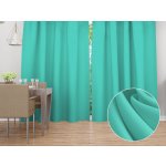 Biante Dekorační závěs Rongo RG-093 Světle tyrkysový 140x220 cm – Hledejceny.cz