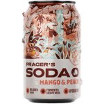 Prager's Soda Mango a broskev 330 ml – Zbozi.Blesk.cz