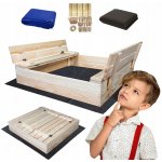 SunWood Pískoviště dřevěné 120 kg – Hledejceny.cz