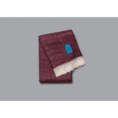 Lejaan Pléd Tender Wool Červená 140x200 – Zboží Dáma