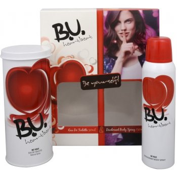 B.U. Heartbeat EDT 50 ml + deospray 150 ml dárková sada