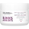 Vlasová regenerace Goldwell Dualsenses Blondes&Highlights 60sec Ošetrenie pre blond a melírované vlasy 200 ml