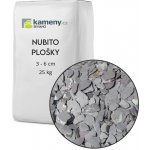 Okrasné kameny Plošky Nubito,fialovo - černá břidlice Vyberte si balení: 25 kg – Hledejceny.cz