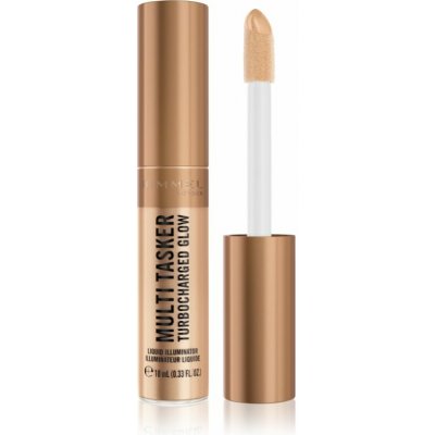 Rimmel Multi-Tasker Turbocharged Glow tekutý rozjasňovač 008 It's Giving Bronze 10 ml – Zboží Dáma