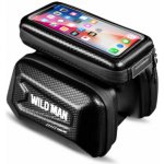 Pouzdro Vodotěsné rám kola WILDMAN E6S 1,2L 19x16x14,5cm černé – Hledejceny.cz