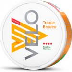 British American Tobacco Velo Tropic Breeze Tropické ovoce X-Strong 15,5 mg/g 20 sáčků – Zbozi.Blesk.cz